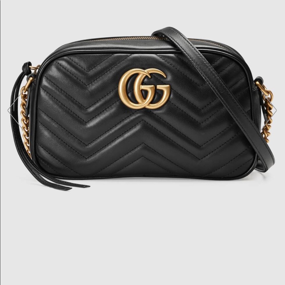 Gucci Small GG Marmont Black crossbody bag